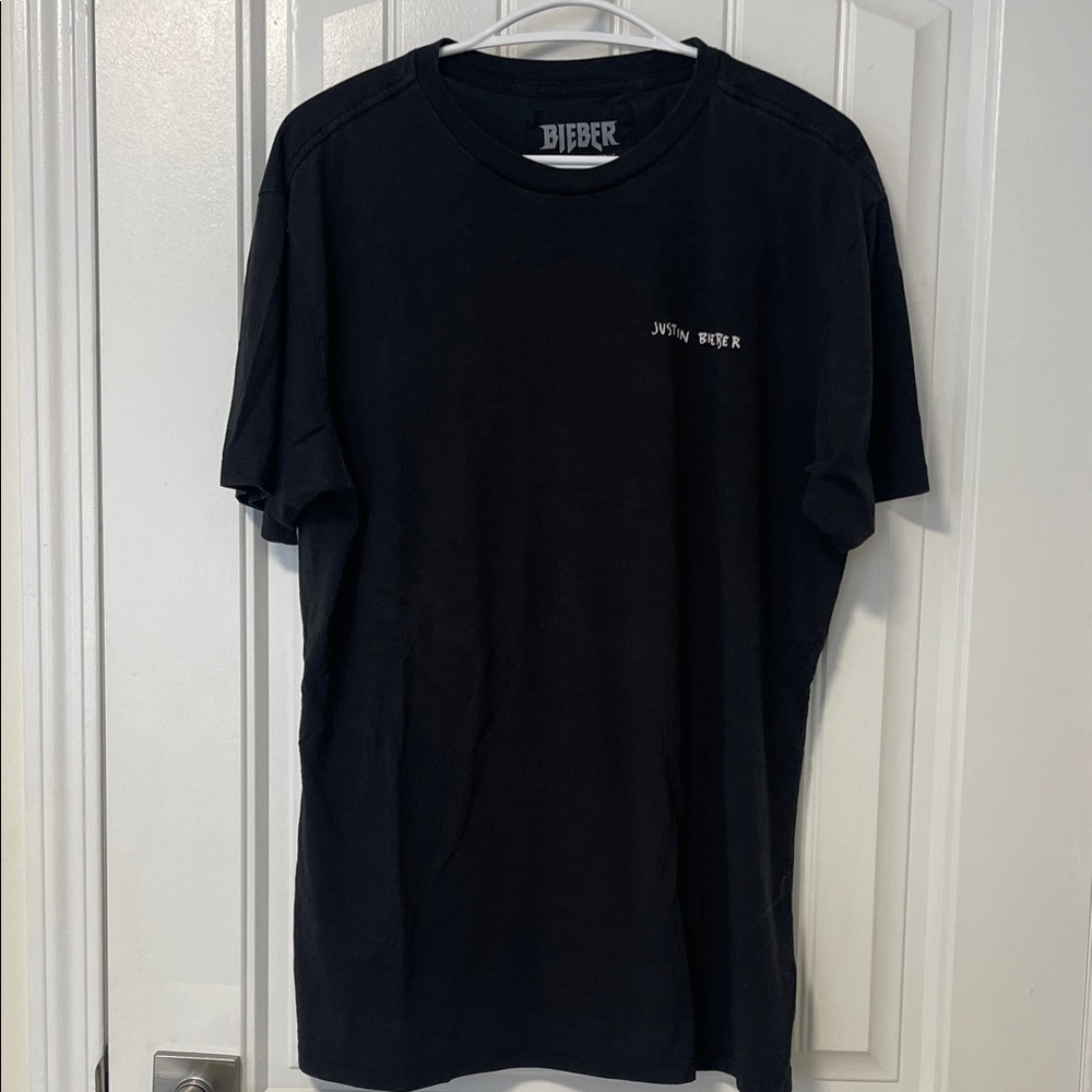 Justin Bieber Black Men's T-Shirt